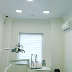 Полный монтаж системы вентиляции, кондиционирования и видеонаблюдения в стоматологической клинике "Пломба Клиник"